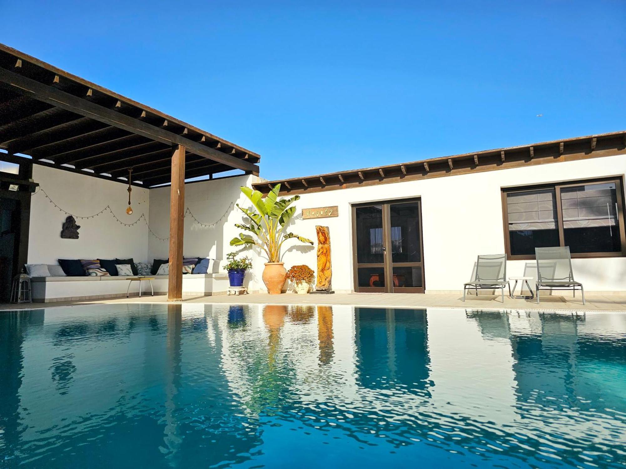 Villa Nazoly, Oasis De Tranquilidad Con Piscina Privada En El Corazon De Lanzarote Nazaret ภายนอก รูปภาพ